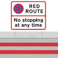 highway code double red lines