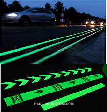 luminous road marking paint