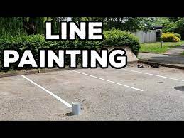 driveway line marking