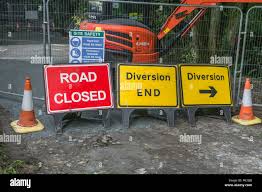 road closures and diversions in your area