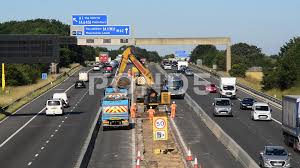 m62 roadworks