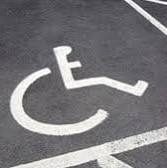 disabled parking space