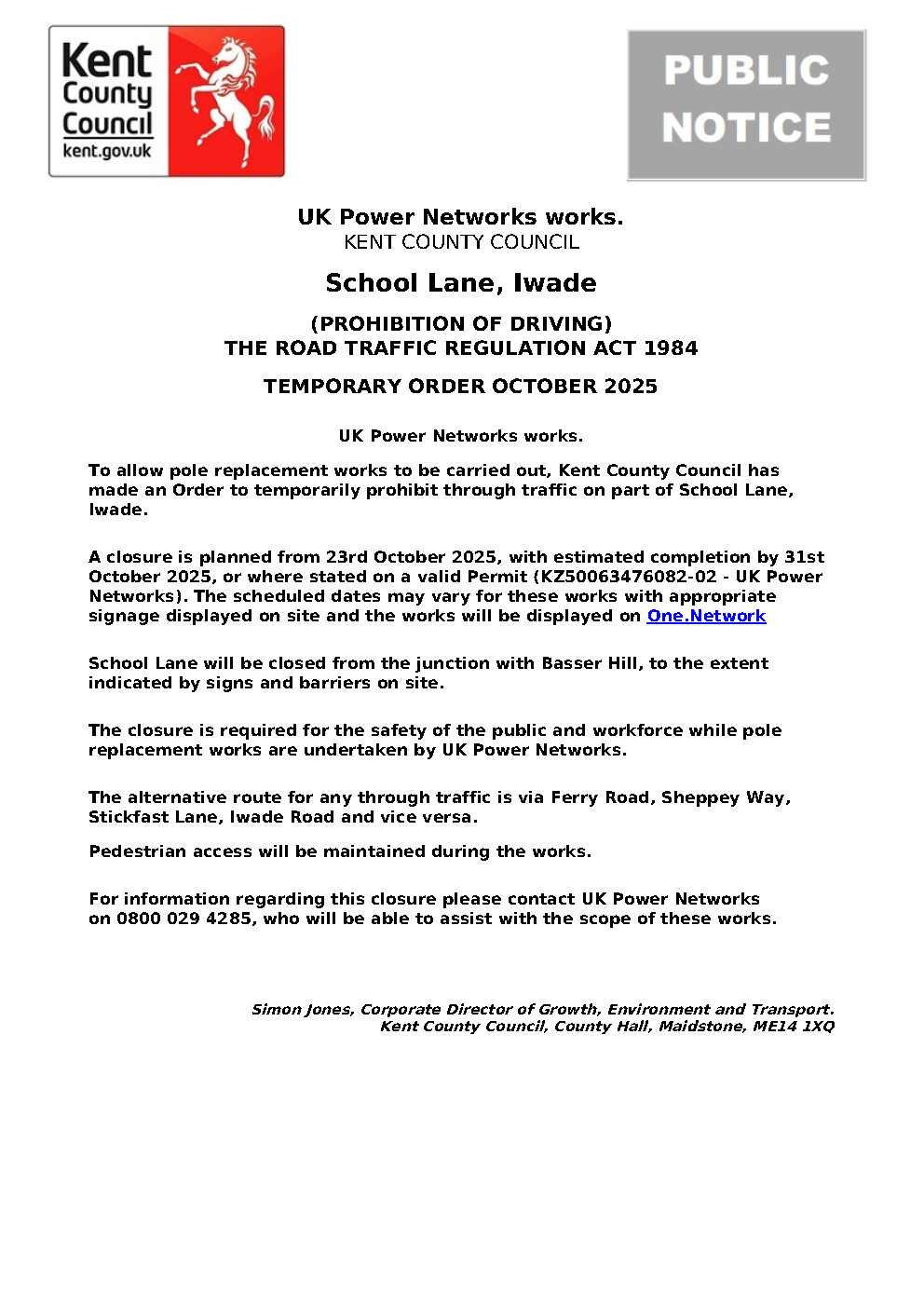 a249 planned road closures