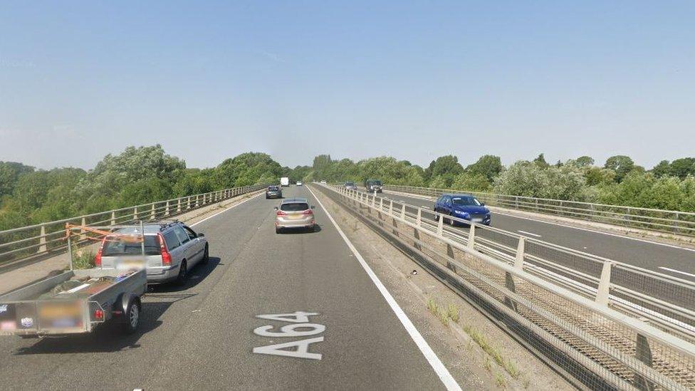 a64 road closure today