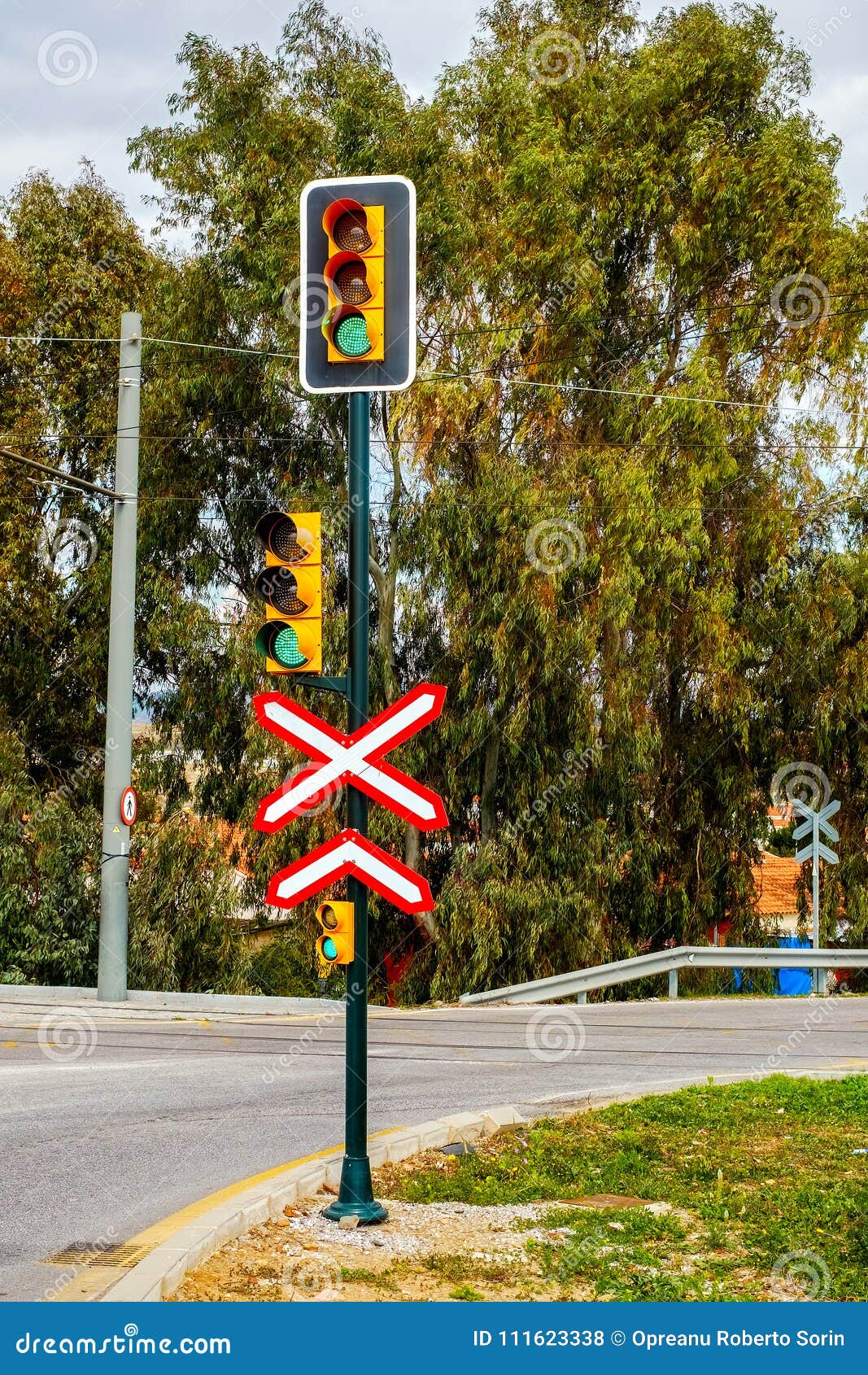 crossing traffic lights