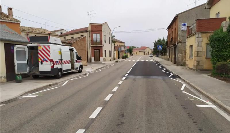 dragons teeth road markings
