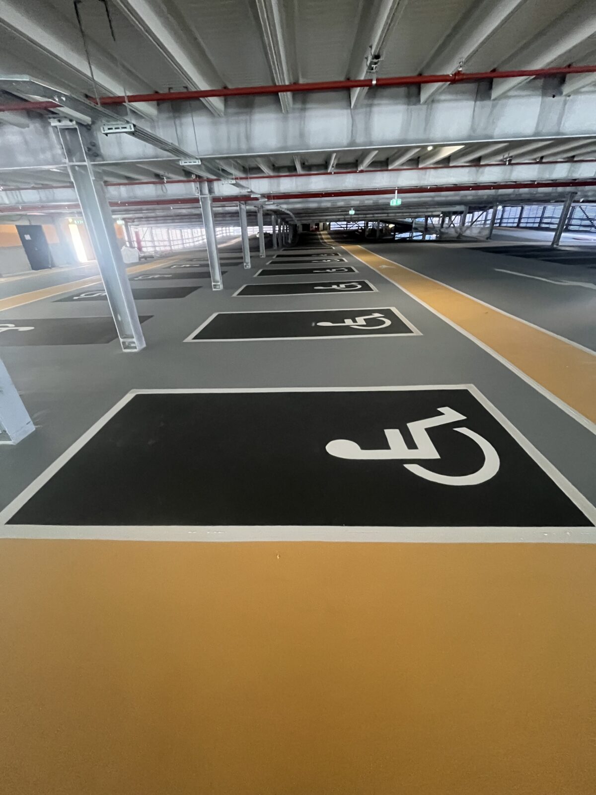 car park marking