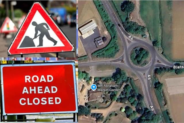 a6 roadworks