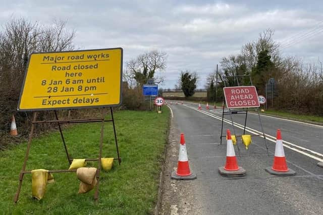 a607 road closure