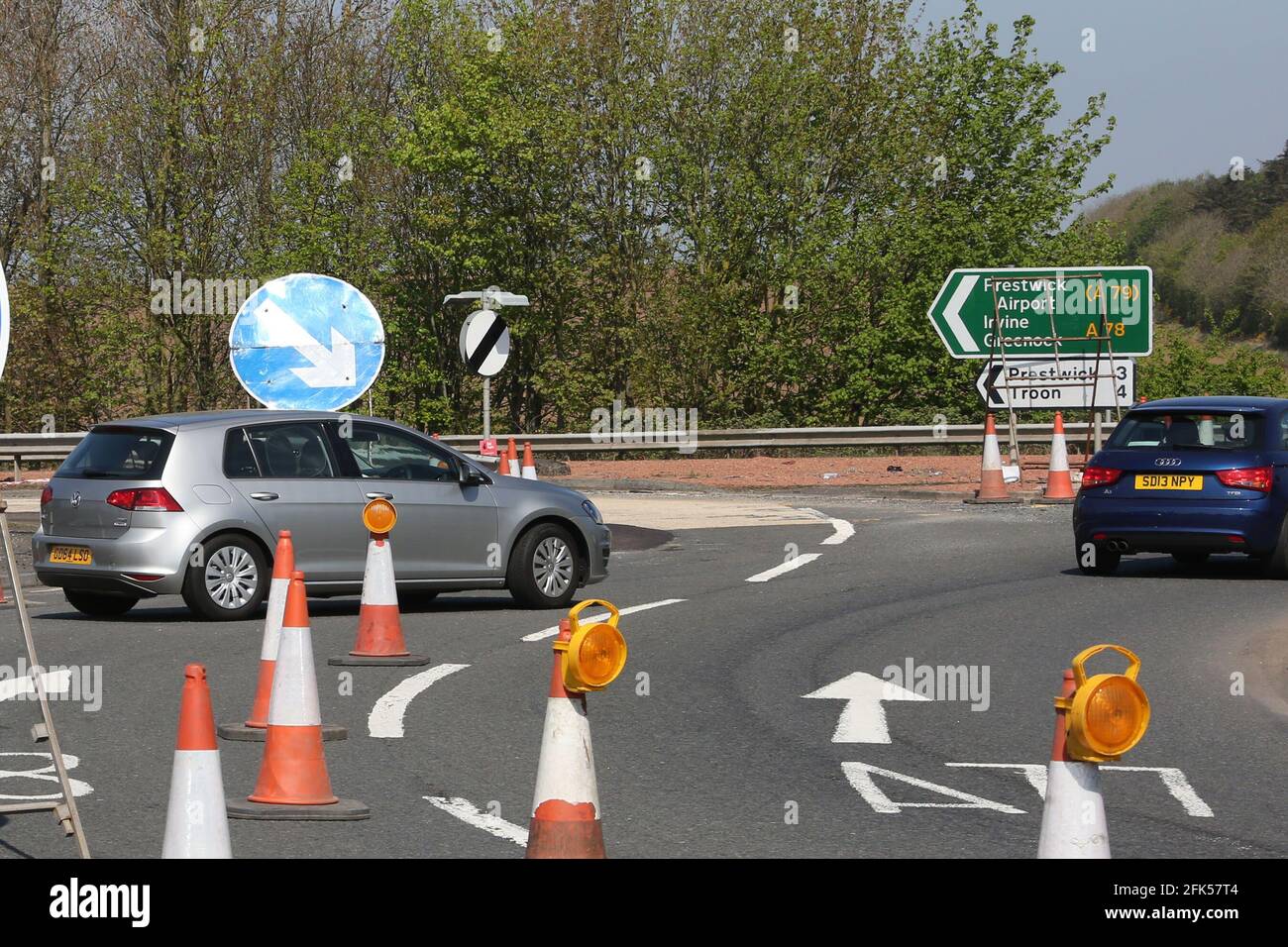 a78 road closure