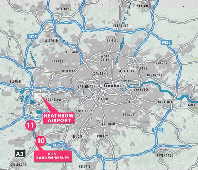 m25 overnight closures tonight