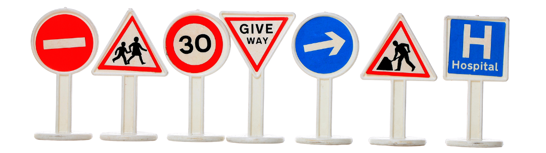 road highway signs