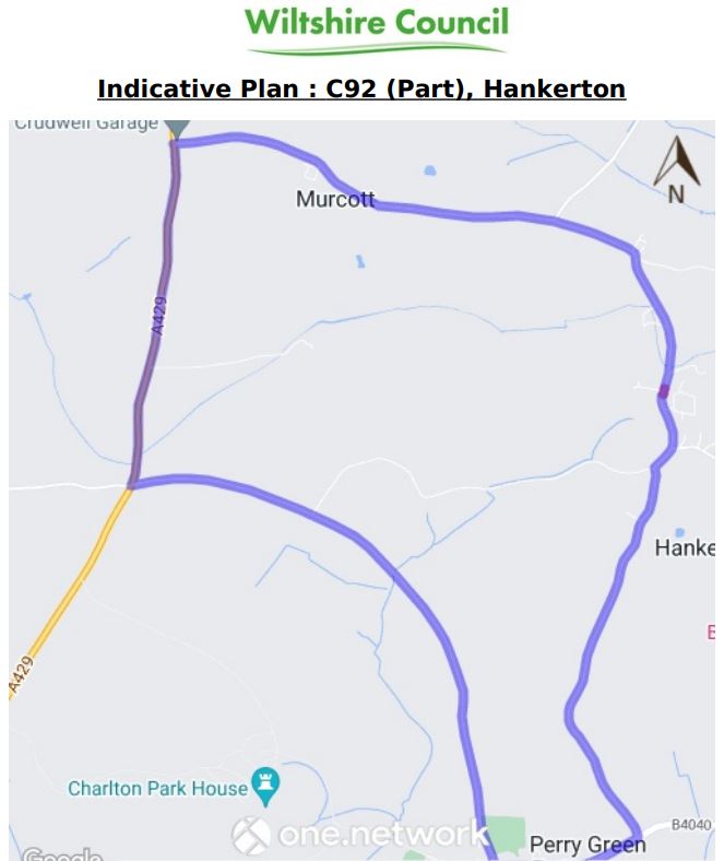 road closures in my area