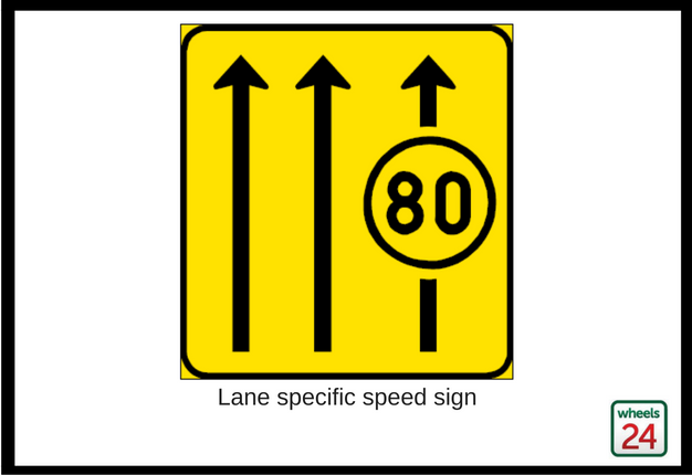 temporary speed limit signs