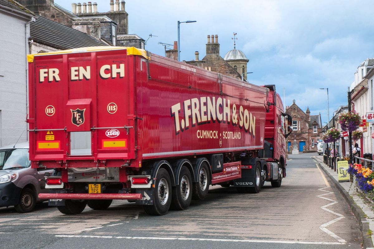 a76 road closure today